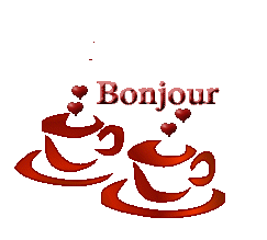 Gif bonjour cafés